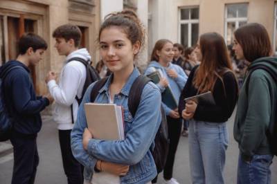 A day in the life of a french school student