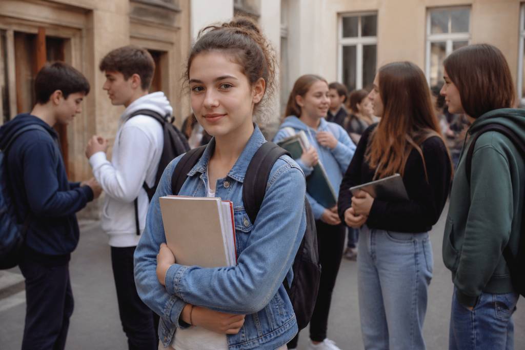 A day in the life of a french school student