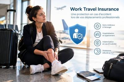 Protection en cas daccident lors dun déplacement: work travel insurance