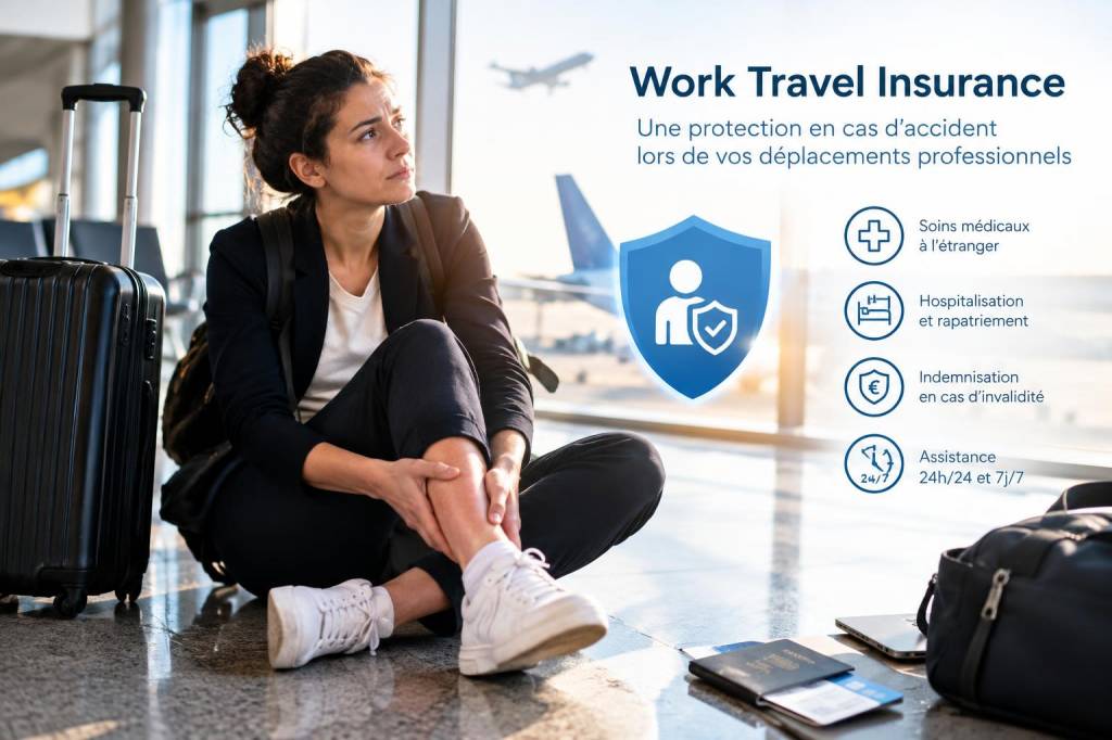 Protection en cas daccident lors dun déplacement: work travel insurance