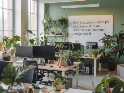 How to evaluate a startup's environmental claims before investing a single pound