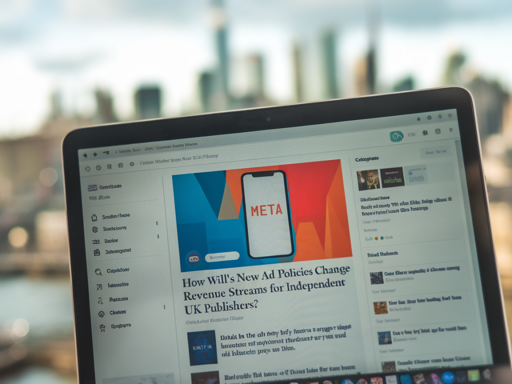 How will meta's new ad policies change revenue streams for independent uk publishers