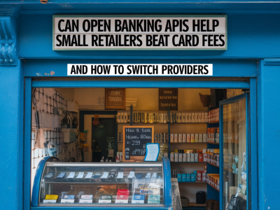 Can open-banking APIs help small retailers beat card fees — and how to switch providers