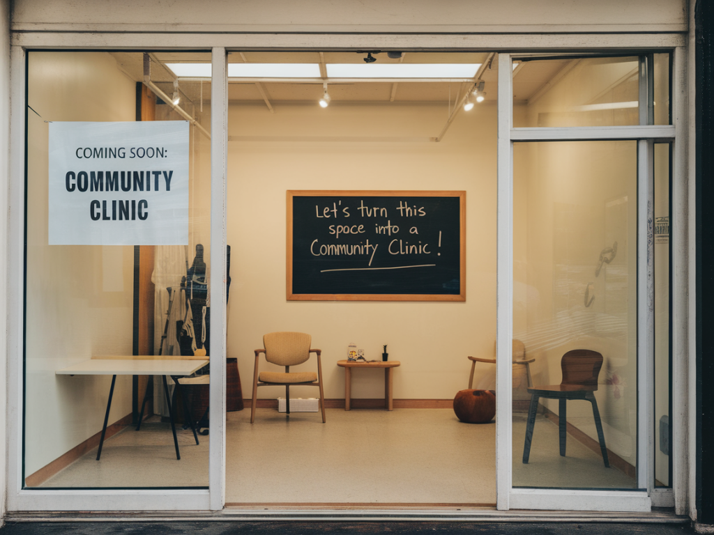 How councils could convert empty retail units into low-cost childcare or community clinics without new funding